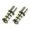 Caravan Car 2x 12V BA15D LED 18 SMD Cool White Light Globes Suitable