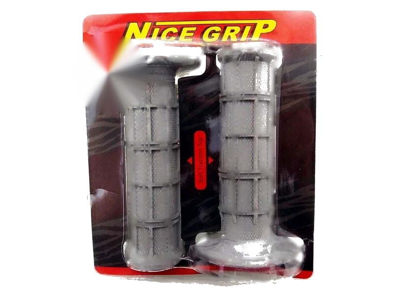 Honda CR125  - Left & Right Pair Grey Hand Grip Set