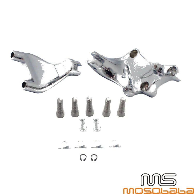 Harley Sportster Rear Passenger Foot Pegs Mounting Brackets (2004-2023)