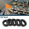 Make Model Oil Seal 16x25x7mm 5Pcs Seal Ring Rotary Shaft NBR Rubber