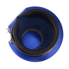 Car Model 3" Blue High Flow Cold Air Intake Cone Filter
