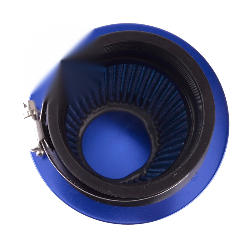 Car Model 3" Blue High Flow Cold Air Intake Cone Filter