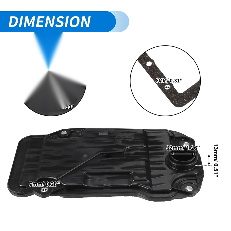 Lexus GS250 Transmission Filter Oil Pan Gasket Kit (2013-2015)