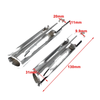 Harley Touring Sportster Dyna Softail CNC Chrome Foot Pegs