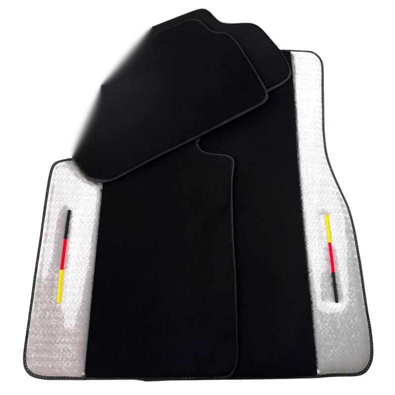 Rolls Royce Spectre (2023-2024) Gray Leather AutoWin Black Floor Mats