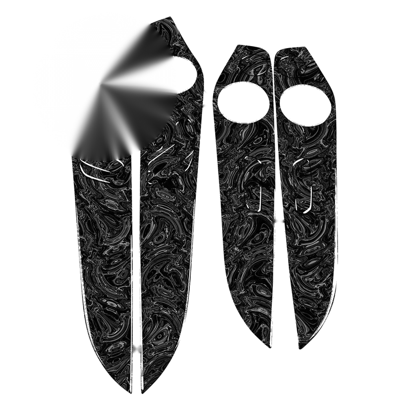Mercedes Benz C Class Marbling Interior Door Panel Cover (2014-2021)