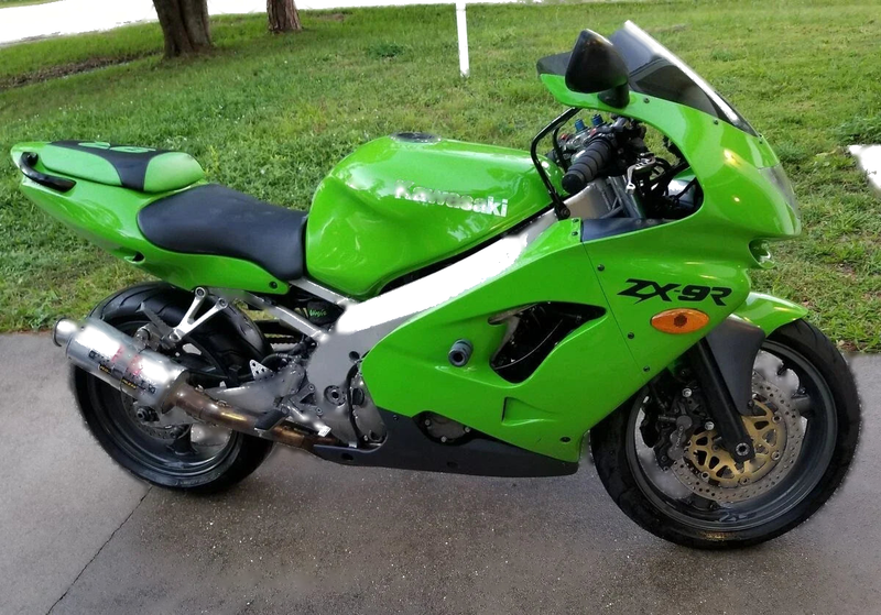Kawasaki Ninja ZX-9R Fork Head Inox (1998–1999)