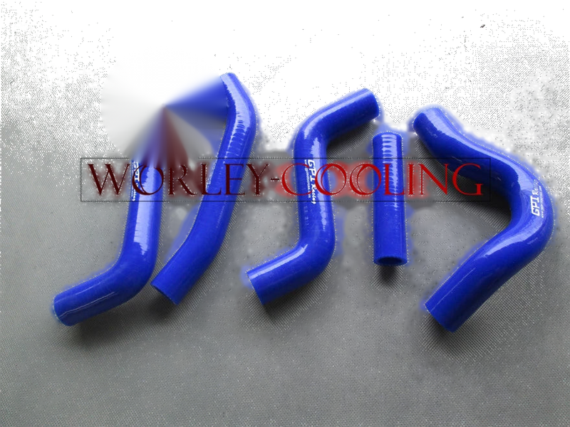 Suzuki RMZ450 Aluminum Radiator + Silicone Hoses (2007)