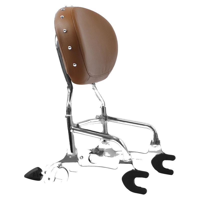 Indian Chief Classic Dark Horse 12in Chrome Sissy Bar Backrest