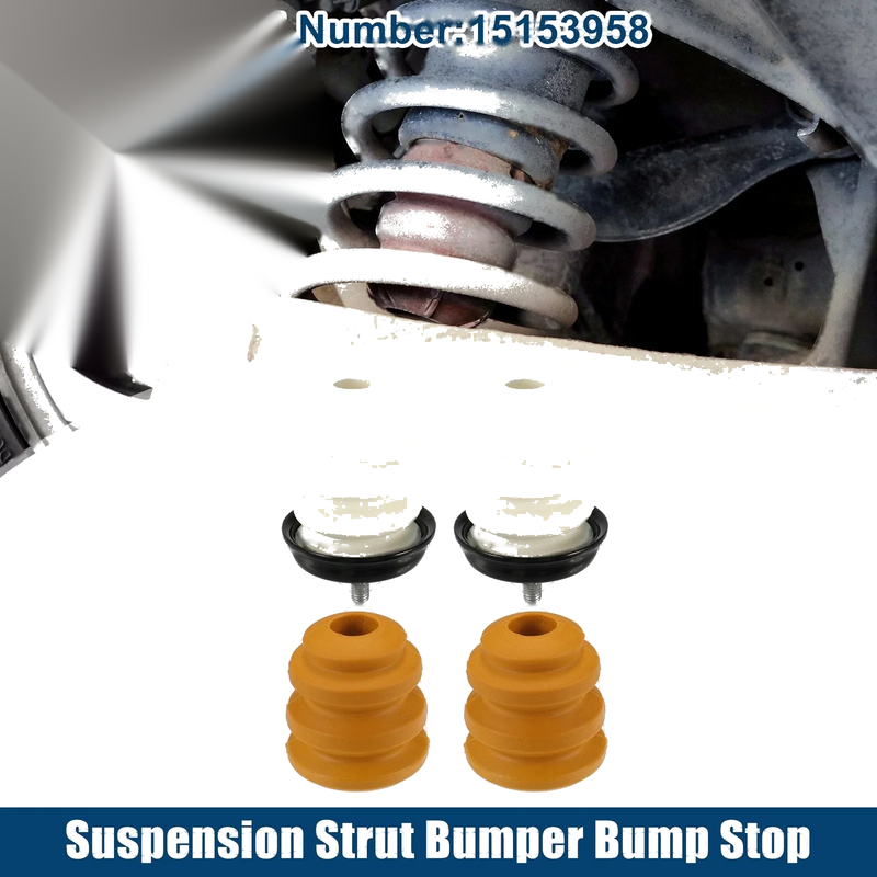 Chevrolet Silverado Suspension Strut Bumper Bump Stop 1 Set