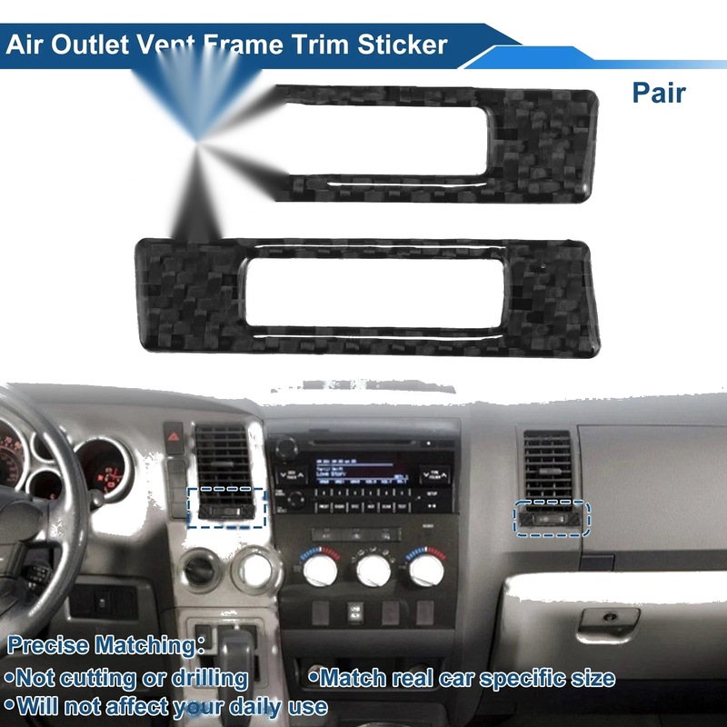 Toyota Tundra Air Condition Outlet Vent Trim Cover Frame 1 pair (2007–2013)