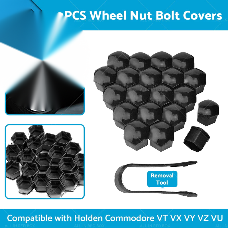 Holden Commodore VB VZ 20 x 19mm Wheel Nut Lug Bolt Covers