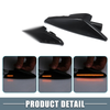 BMW X3 Black Lens 1 Pair LED Side Marker Amber Light (2011 - 2014)