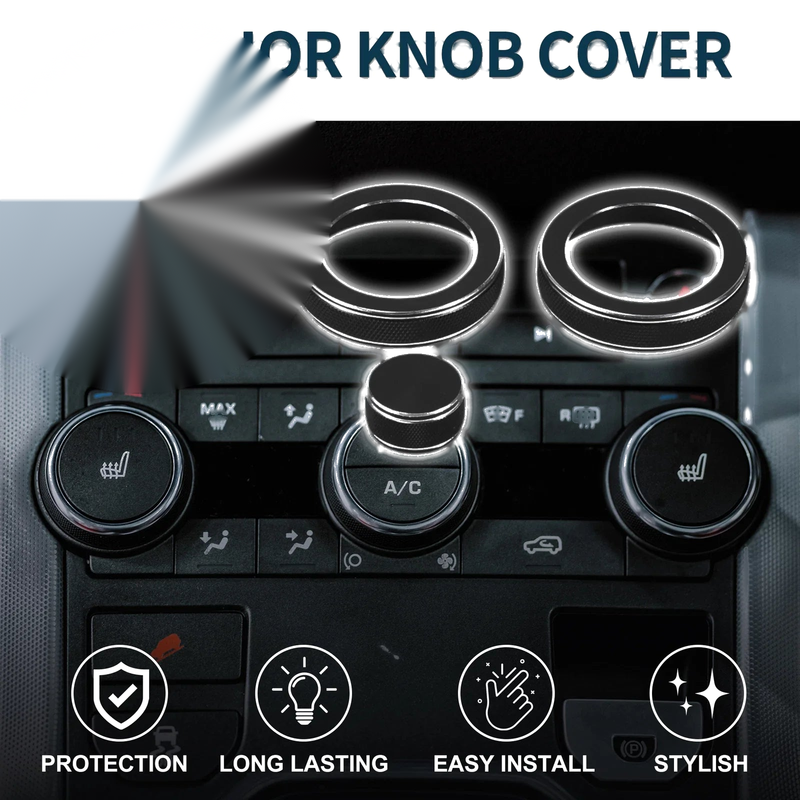 Land Rover Range Rover Evoque (2012-2018) 4 Pcs Media Switch Knob Cover