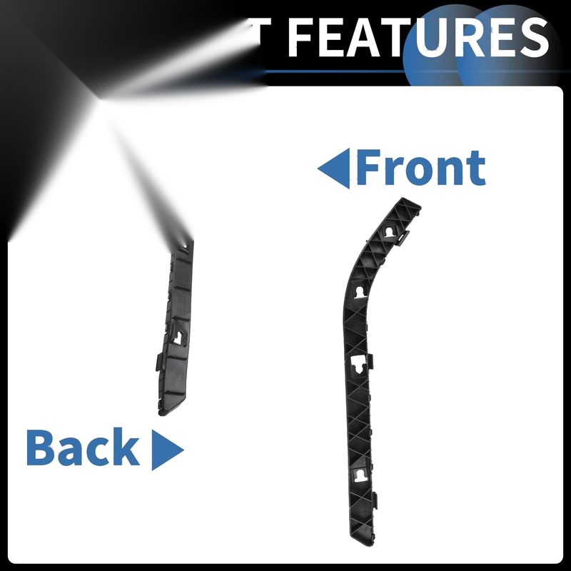 Hyundai Accent Right Front Bumper Retainer Bracket (2012-2017)