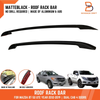 Mazda BT-50 Ute Matte Black Aluminium Roof Rack Bar (2012-2019)