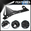 Kia Forte Left Rear Bumper Retainer Bracket (2019-2021)