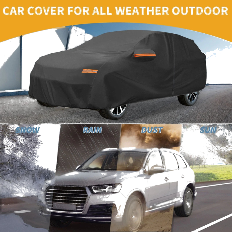 Lexus RX (2016-2023) - Black 190T-PU Waterproof All Weather Car Cover