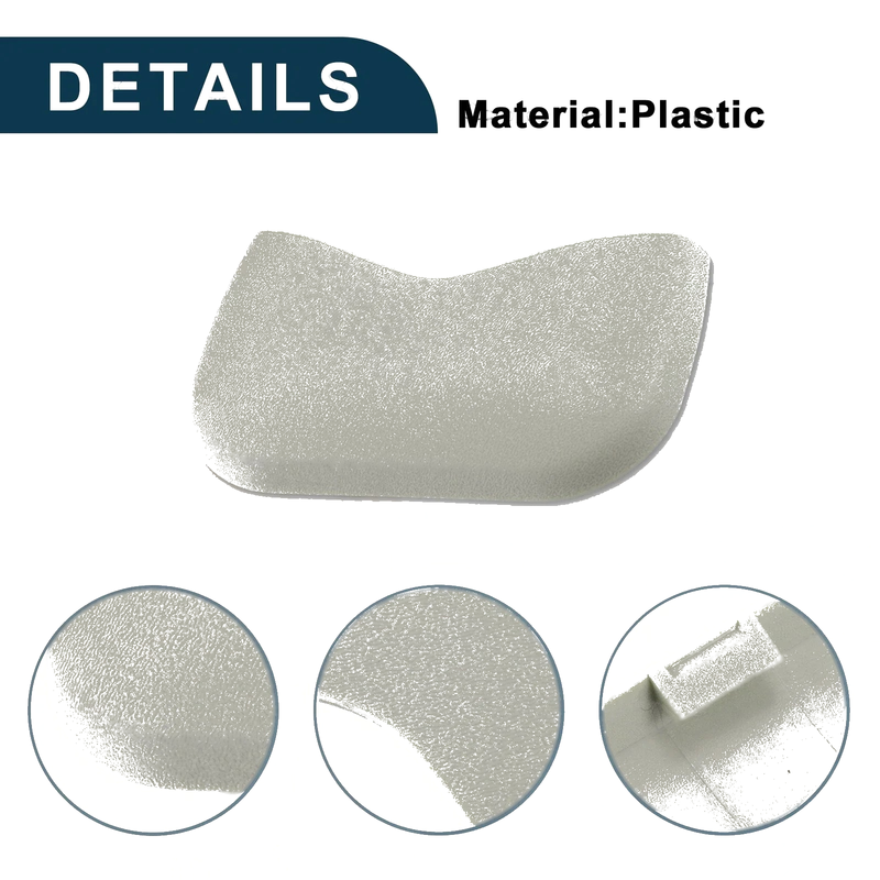 Nissan Grey Makeup Mirror Cover Sun Visor Clip