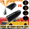 Ford F-250-F-450 2x Smoked LED Side Mirror Light Kit Switchback (2003–2007)