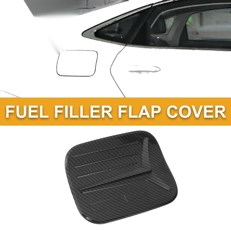 Toyota Prius (2019-2023) Carbon Fiber Black Fuel Tank Door Cap