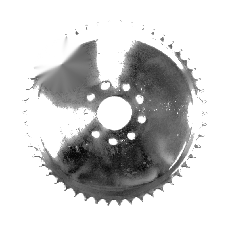 50cc 80cc Motorized Push Bike 50 Teeth Rear Chain Sprocket Cog