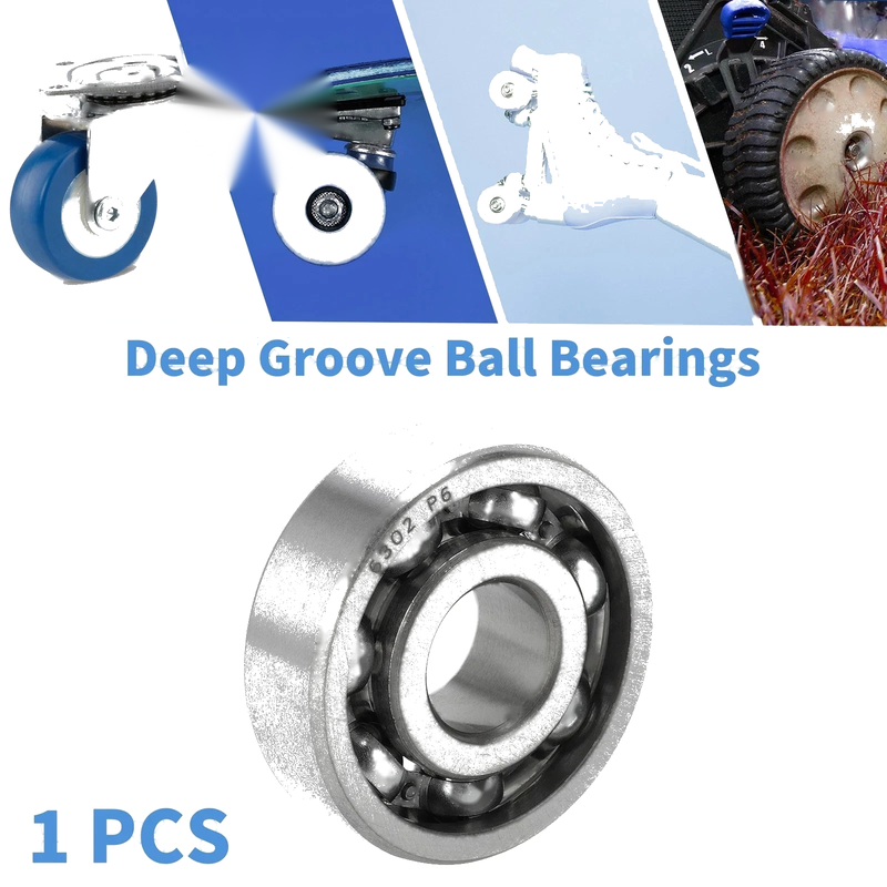 Scooter Skateboard Wheel 6302 / 15x42x13mm / Deep Groove Ball Bearings