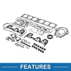 Chevrolet Pontiac Equinox Torrent 1 Set Cylinder Head Gasket Kit 3.4L