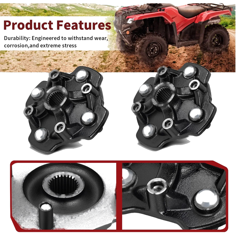 Honda Foreman Rubicon 500 TRX520FA / FM Front Left/Right Wheel Hub (2020-2024)