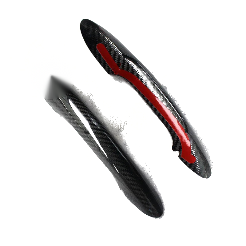 Pair Real Carbon Fiber Exterior Door Handle Cover fits Mini Cooper F55 F56 F57