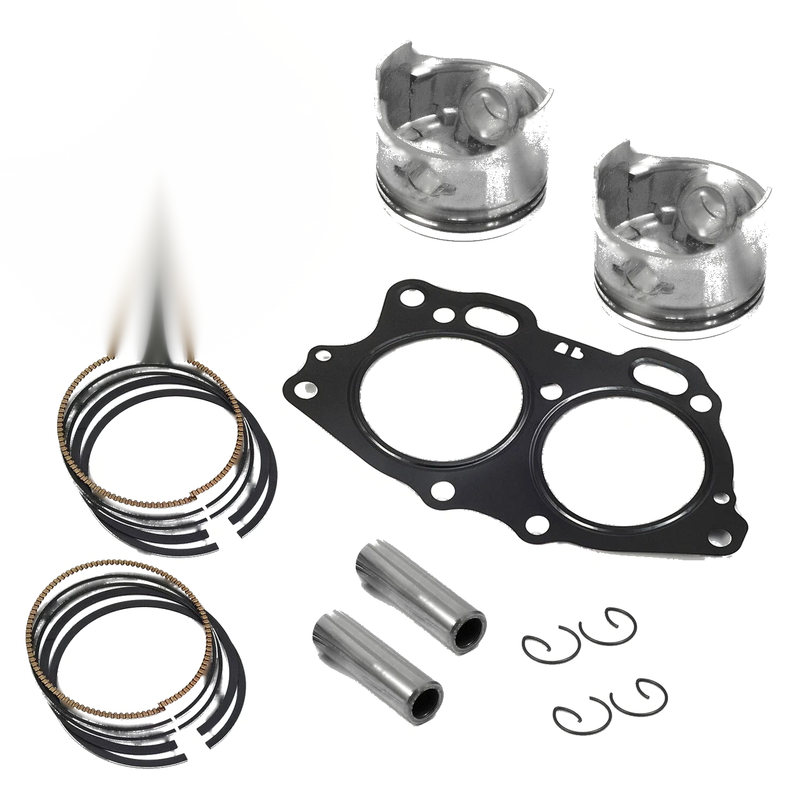 EZGO Golf Cart Piston Ring Gasket 295cc Intake Exhaust Valve Gas (1992–2024)