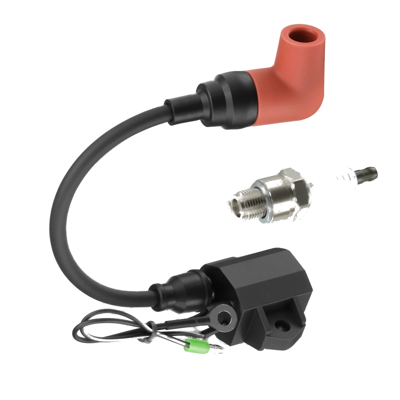 Yamaha 2 Stroke HP Ignition Coil with Spark Plug