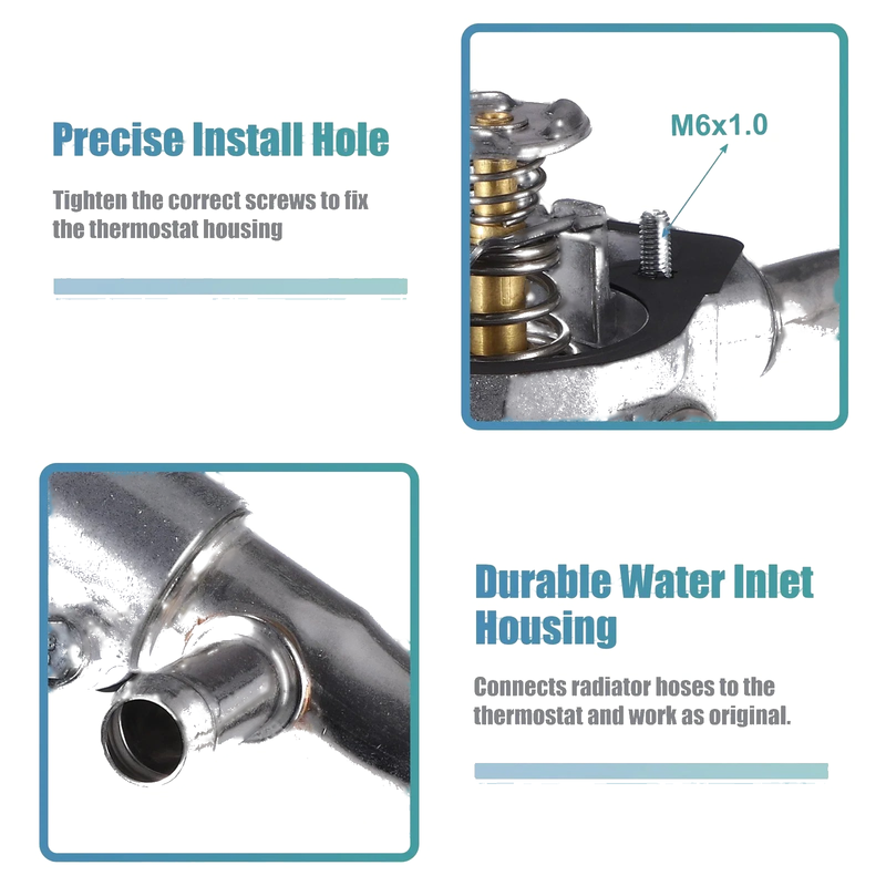 Chevrolet Equinox Engine Coolant Thermostat Housing