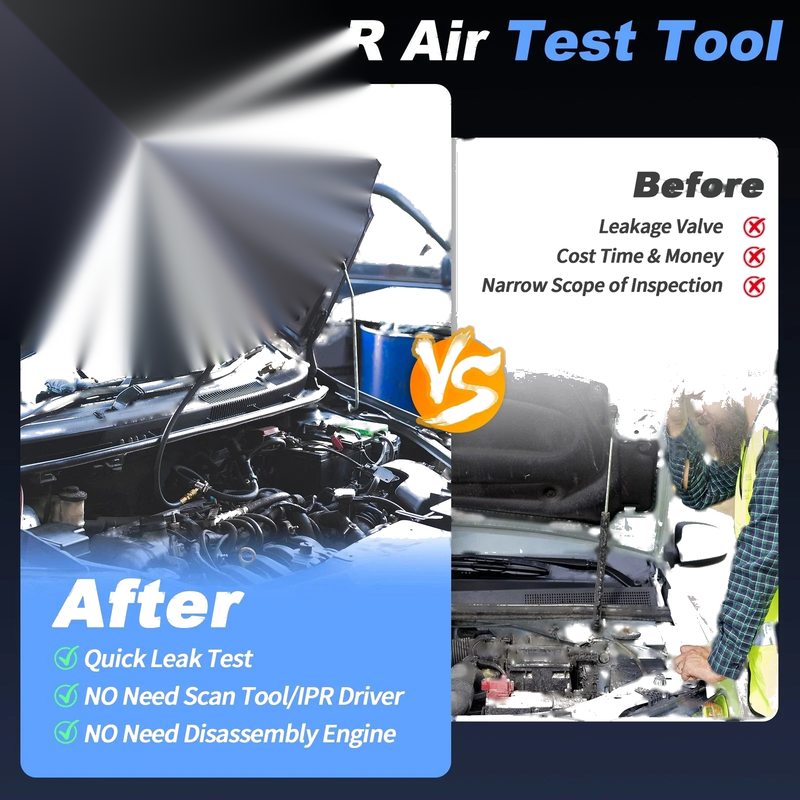 Ford Powerstroke 6.0L 7.3L Diesel Engines IPR Air Test Tool Kit