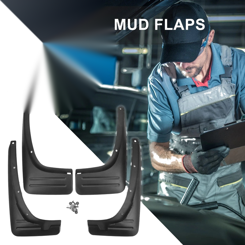 Toyota RAV4 Front & Rear Mud Flap Splash Guard (2004–2005)