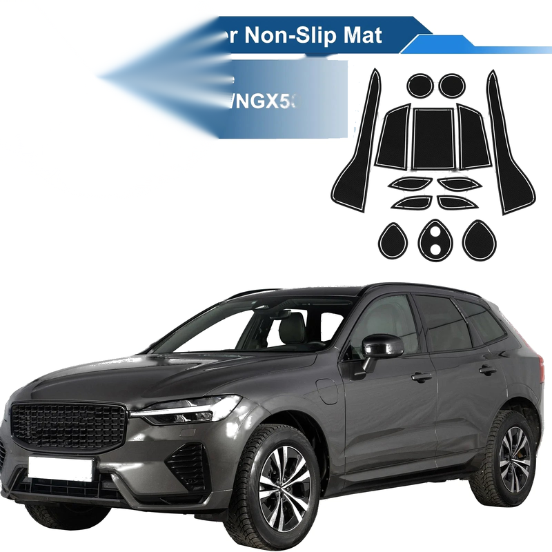 Toyota C-HR ZYX10 / NGX50 (2016-2023) - 14 Pcs PVC White Non-Slip Mat Set