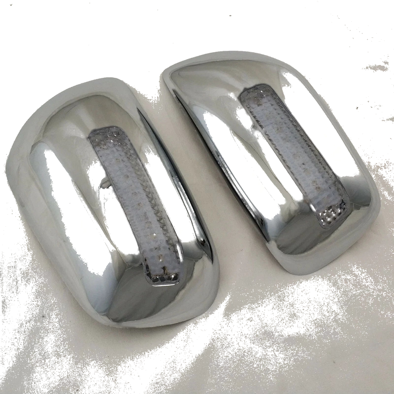 Toyota RAV4 2 x pcs ABS Chrome Rearview Side Mirror LED Covers (2001-2005)