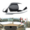 Jaguar XF XFR XJ Left Side Rear View Mirror Cover Cap Chrome (2008-2015)