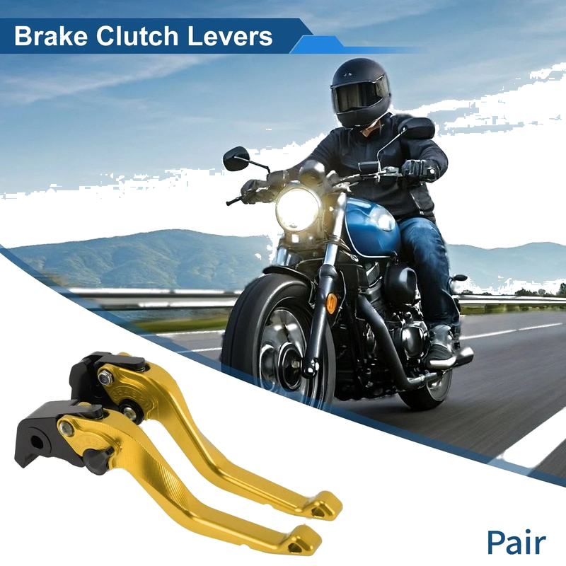 Yamaha YZF-R1 1 pair Short Brake Clutch Levers (2009–2014)