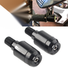 Yamaha XSR900 Black CNC Handlebar Grips & Plug Ends (2016-2023)