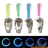 Motorcycle Green LED Flash Neon Lamp Wheel Tire Rim Valve Caps