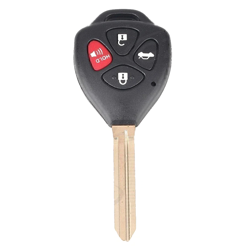 Toyota Camry 4 Button Replacement Remote Key Fob Shell (2007-2010)