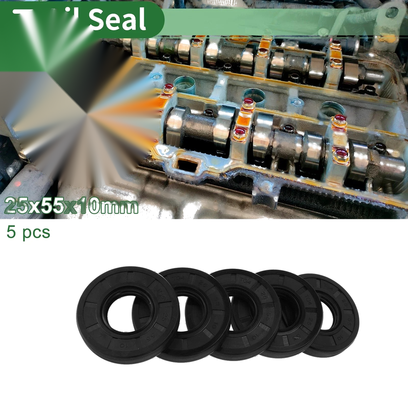 MakeModel Oil Seal 25x55x10mm Seal Ring Rotary Shaft Seal NBR