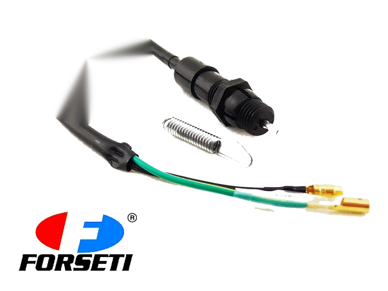 Kawasaki KLR250 Rear Brake Light Switch & Spring Assembly (1984-2005)