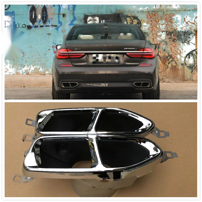 BMW 7 Series M Sport G11 G12 Muffler Pipe Tip (2016-2019)