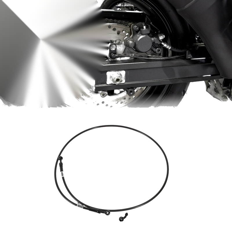 Motorcycle 160cm / Brake Clutch Oil Hose Line / Nylon SS Wire Braid PU