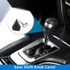 Toyota RAV4 1 Pc Gear Shift Knob Cover Black Gray Faux Leather (2013–2016)
