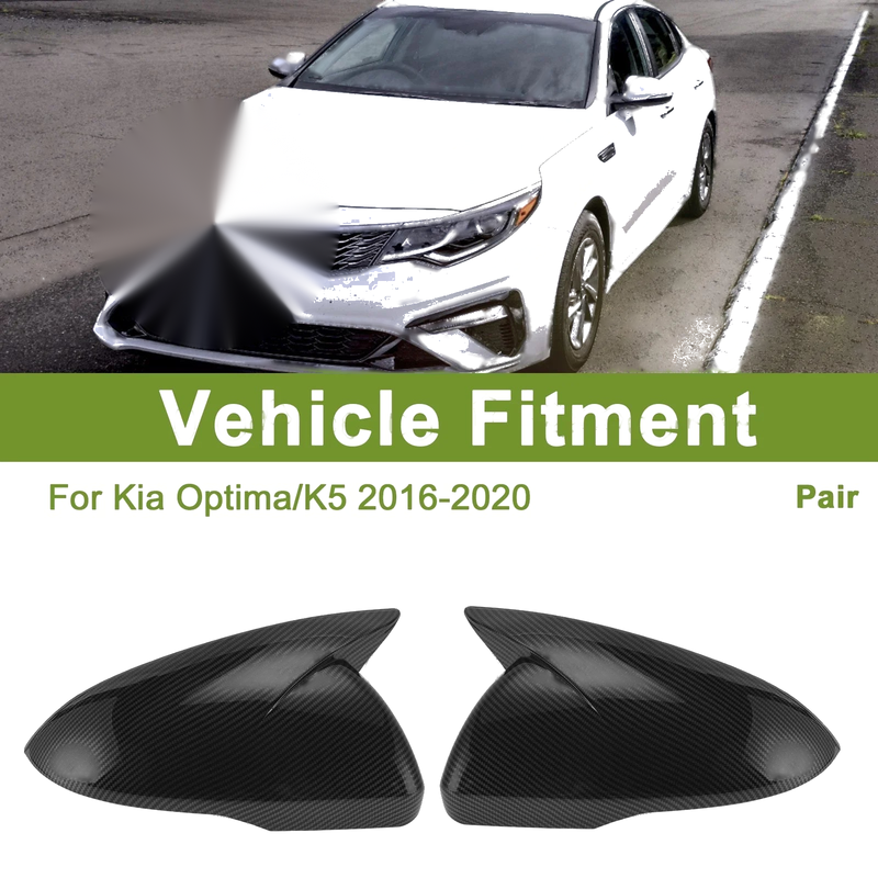 Kia Optima / K5 Left Right Side Mirror Cover Caps (2021-2023)