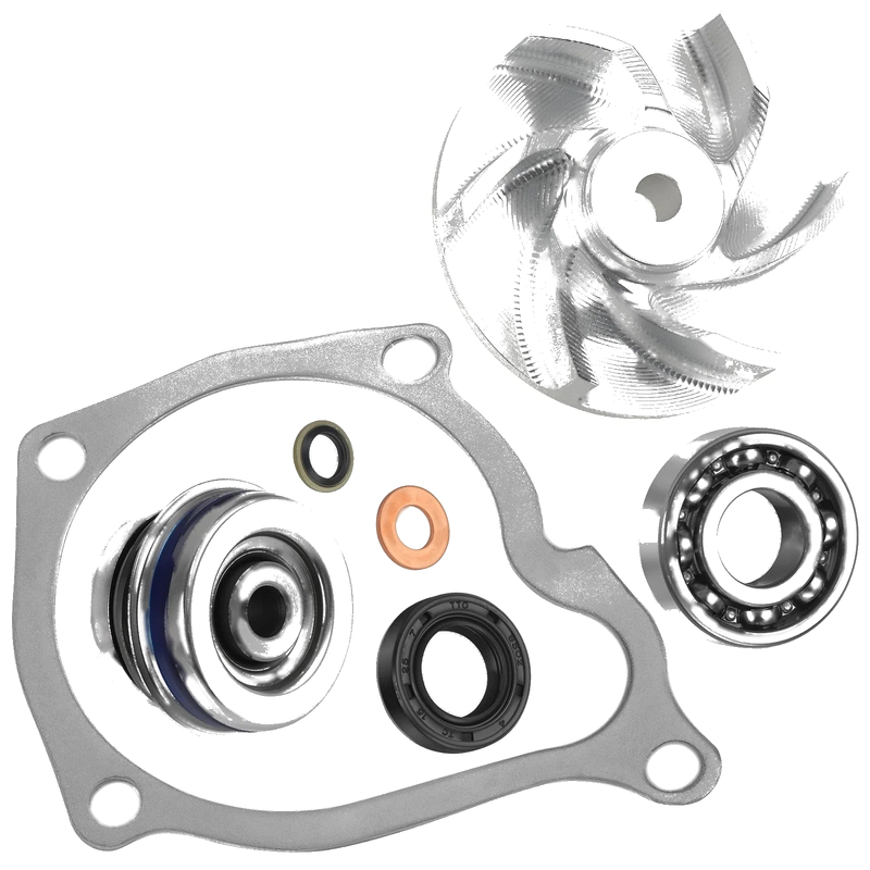 Polaris Magnum Water Pump Kit Impeller Bearing Seal Gasket (1995–2003)