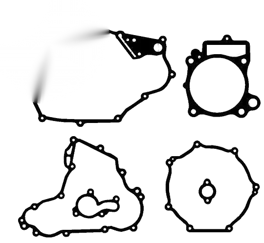 Kawasaki KFX450 / KFX450R Engine Gasket Set (2008–2014)